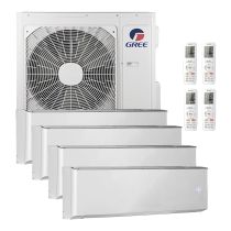 GREE Multisplit Inverter SET 4x 2.6 kW Wandgeräte (Raumgrösse 110m3 pro Innengerät)