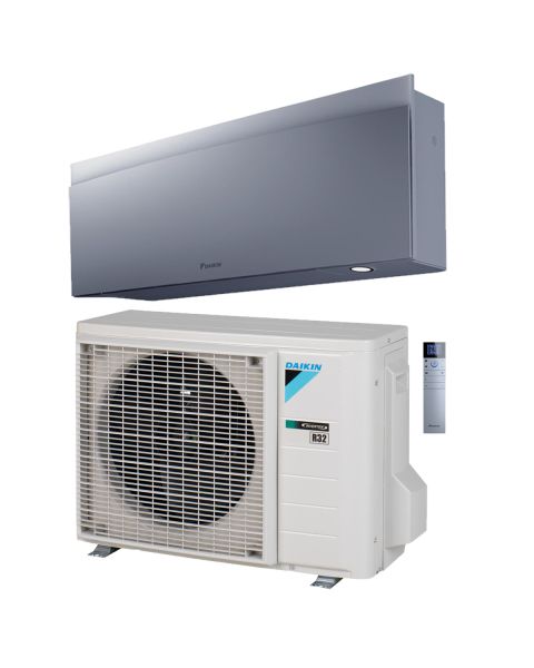 Daikin Emura 3 FTXJ35AW/S/B WIFI Inverter Klimageräte-Set 3.4 kW (Raumgrösse 170m3)