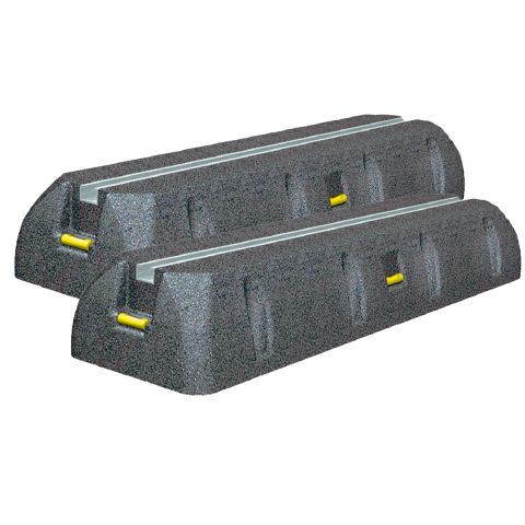 Aufstellbalken/ Dämpfungssockel für Aussengeräte inkl. Schrauben 400mm